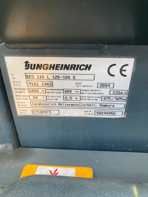 commissionatore eks110 elettrico jungheinrich usato Mitsubishi da 35q Degrocar Veneto Vicenza 10q