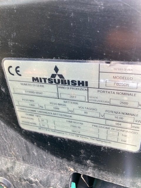 Mitsubishi frontale elettrico 25 ql
